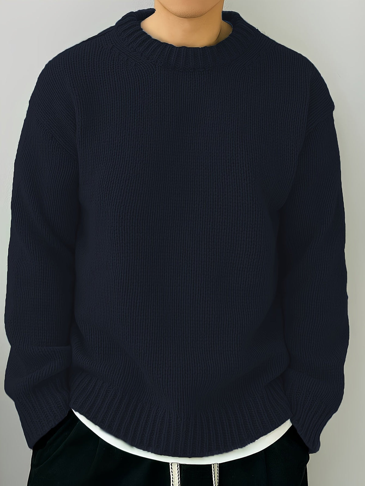 Emory | Casual Drop-Shoulder Knit Sweater