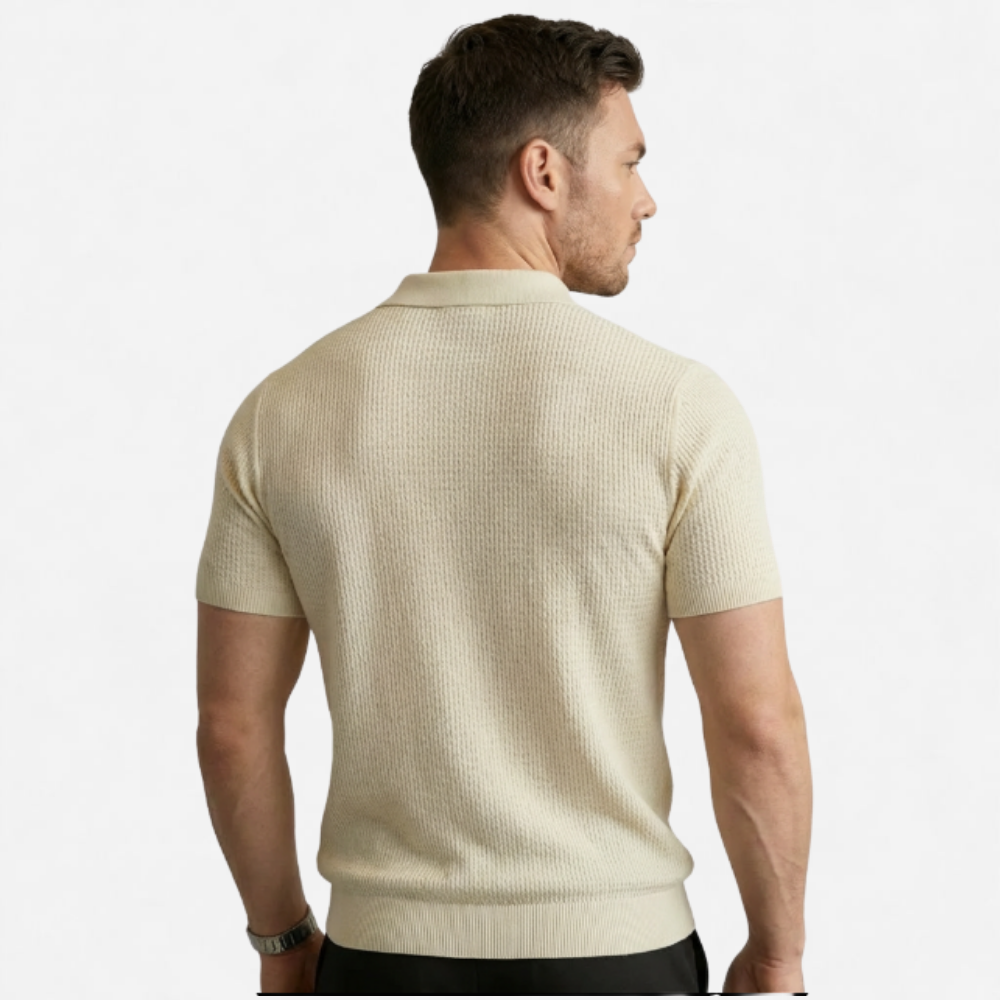 OLDMONEYLOOK | Men’s Heritage Knit Polo Shirt