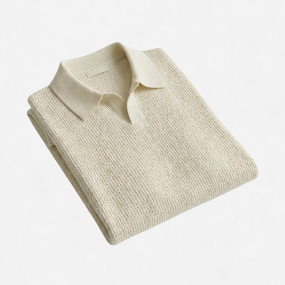 OLDMONEYLOOK | Men’s Heritage Knit Polo Shirt