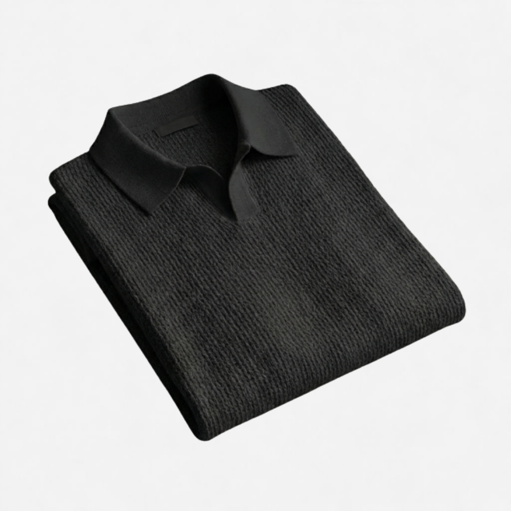 OLDMONEYLOOK | Men’s Heritage Knit Polo Shirt