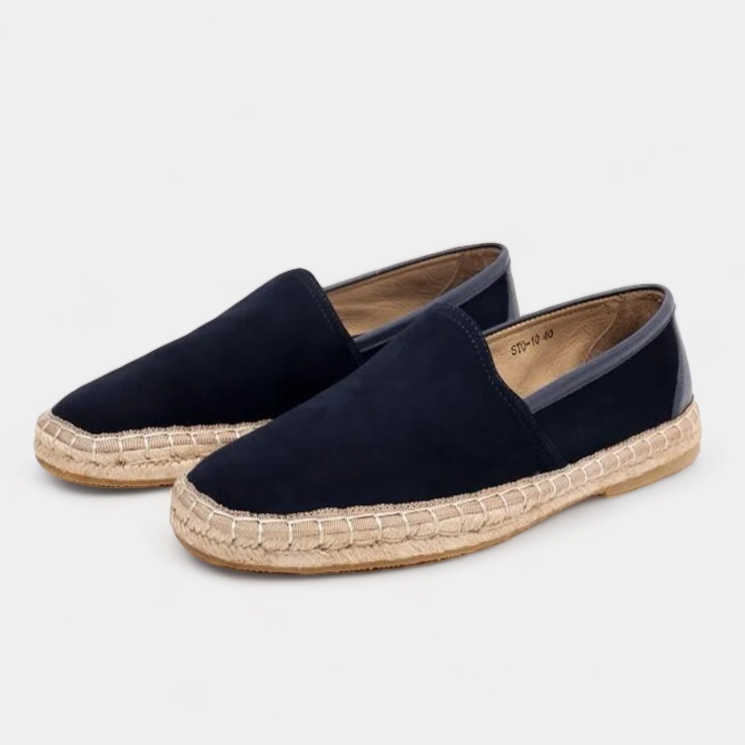 OLD MONEY Tressed Suede Loafers