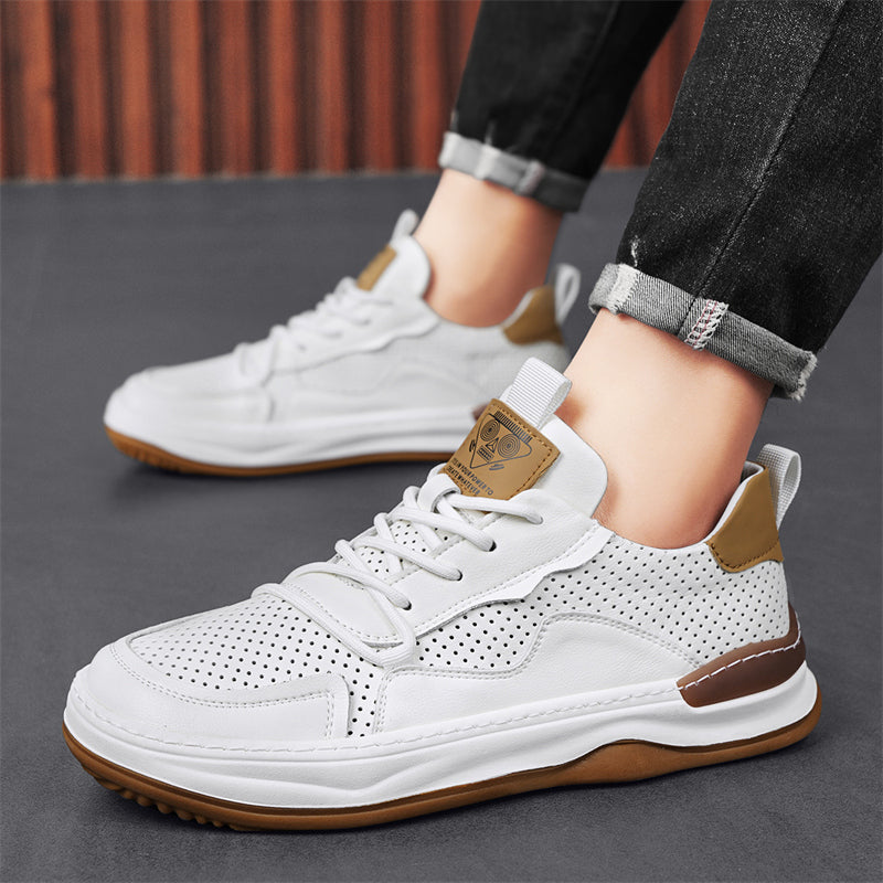 Italian Luxury Genuine Leather Sneakers
