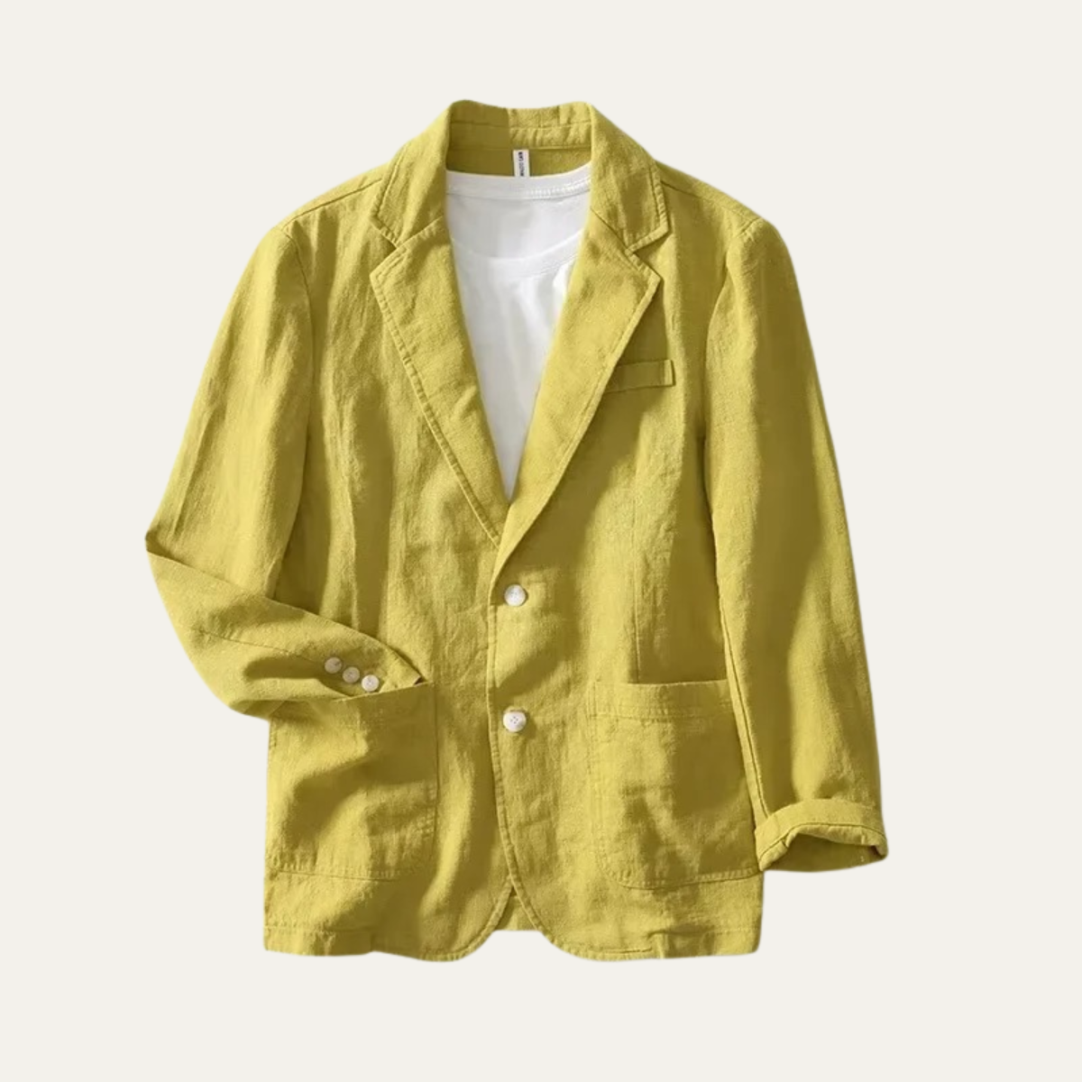 The Matera Men’s Lightweight Linen Blend Blazer