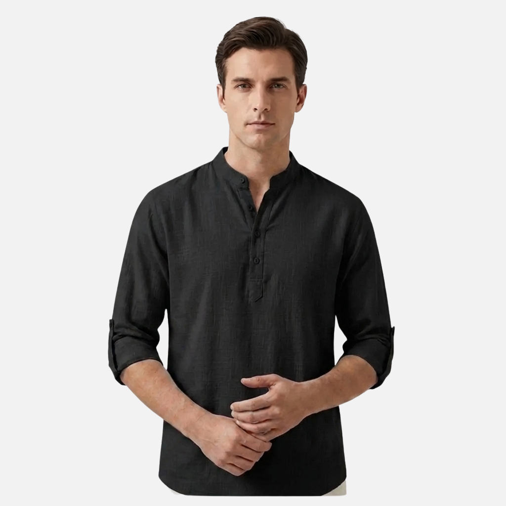 OLDMONEYLOOK | Men’s Classic Linen Summer Shirt