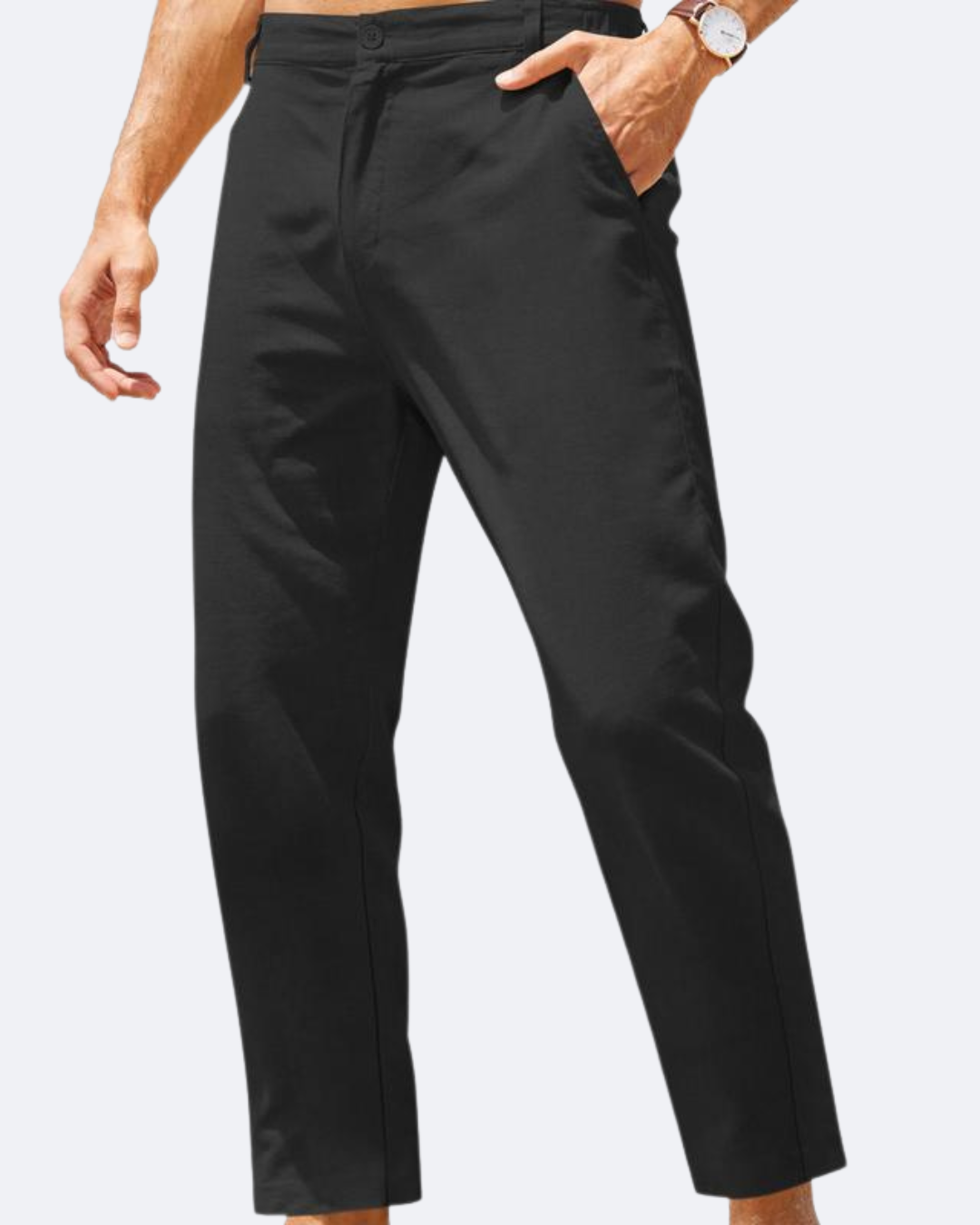 Marco Cotton Linen Trousers