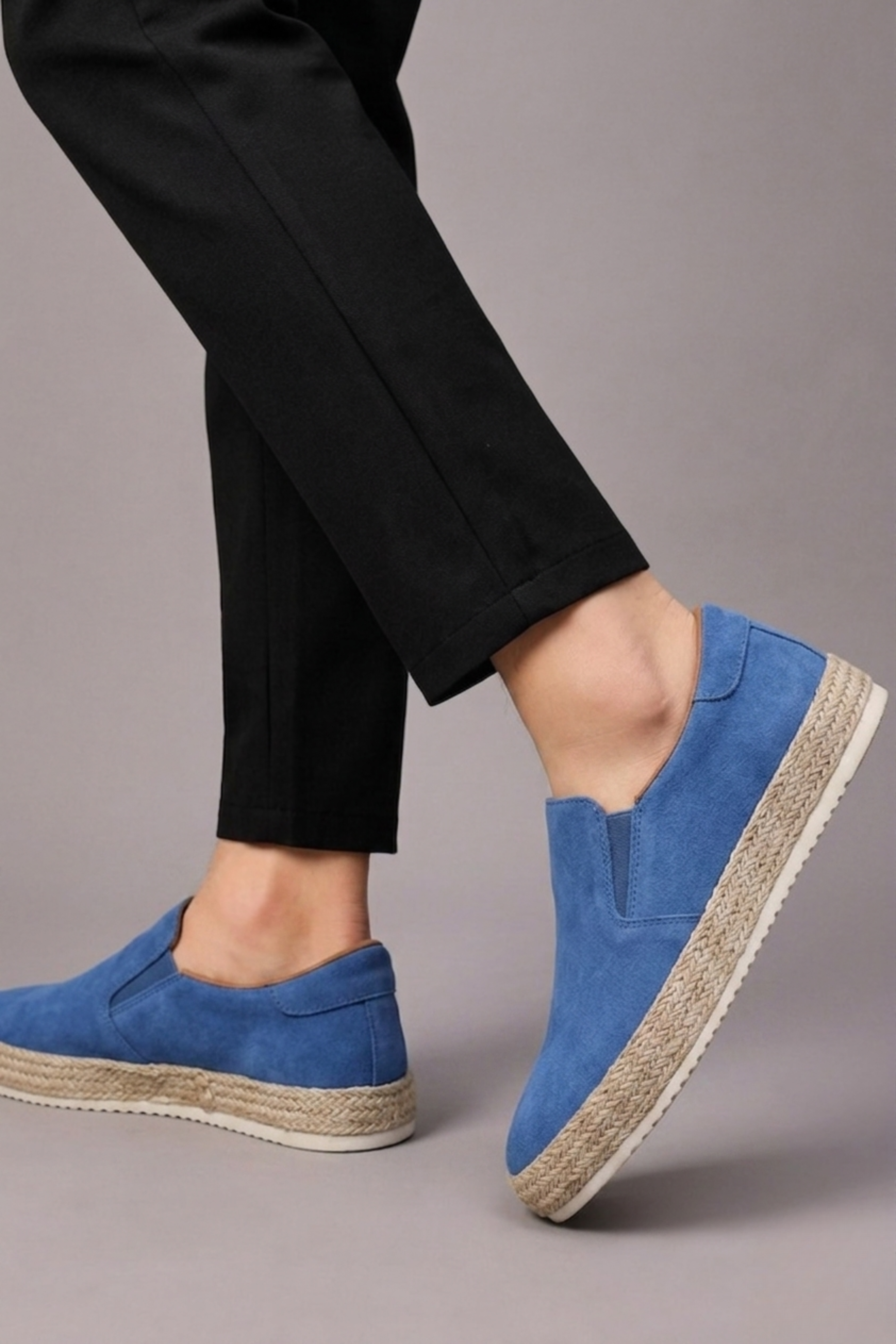 Men's Suede Slip-On Design