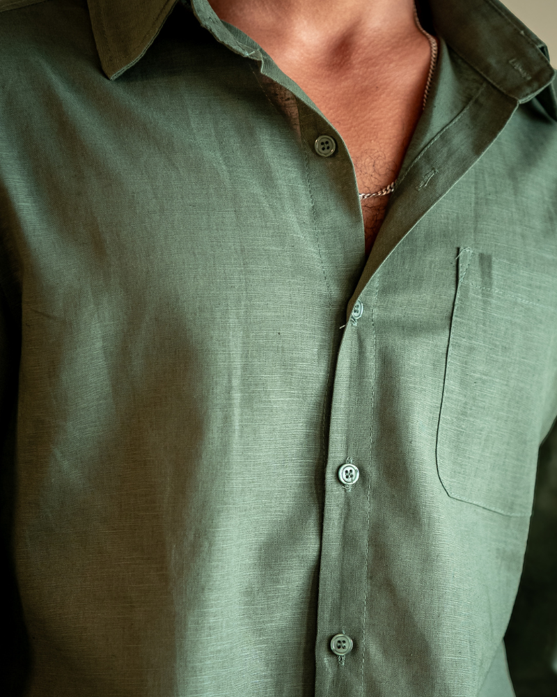 Old Money Linen Combo (Long Sleeve)
