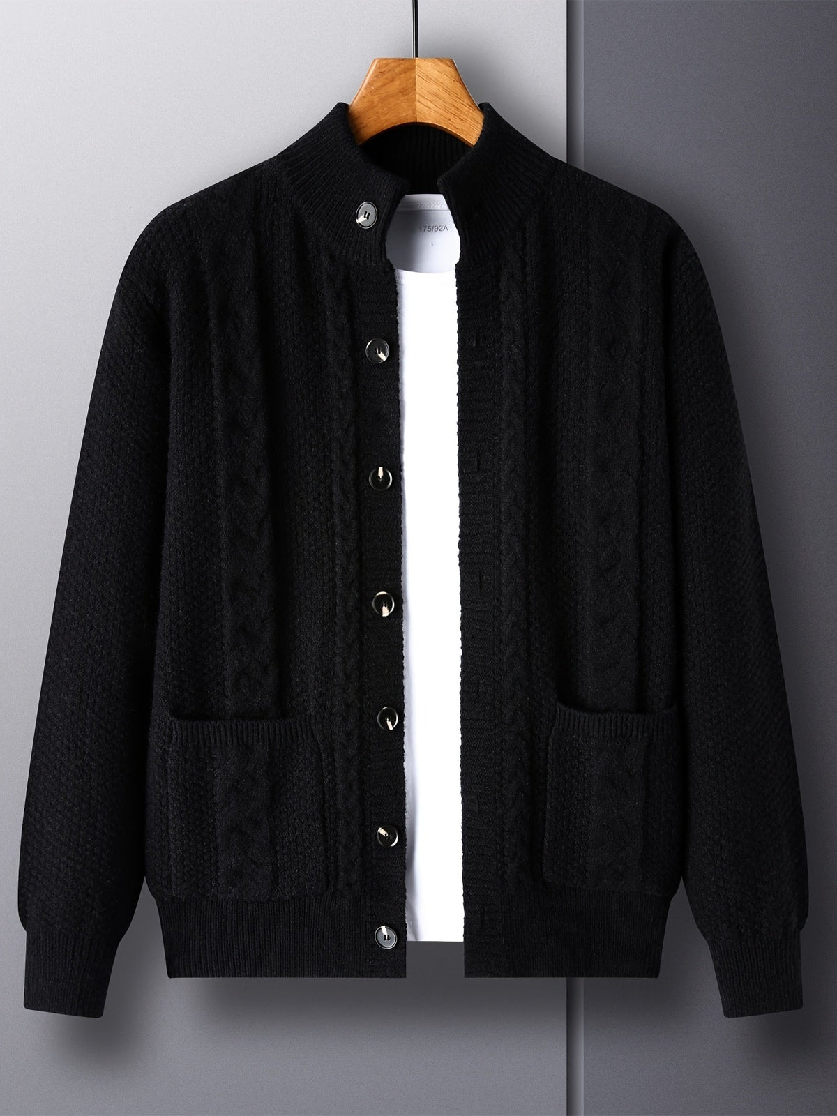 Percival | Textured Button-Up Cardigan