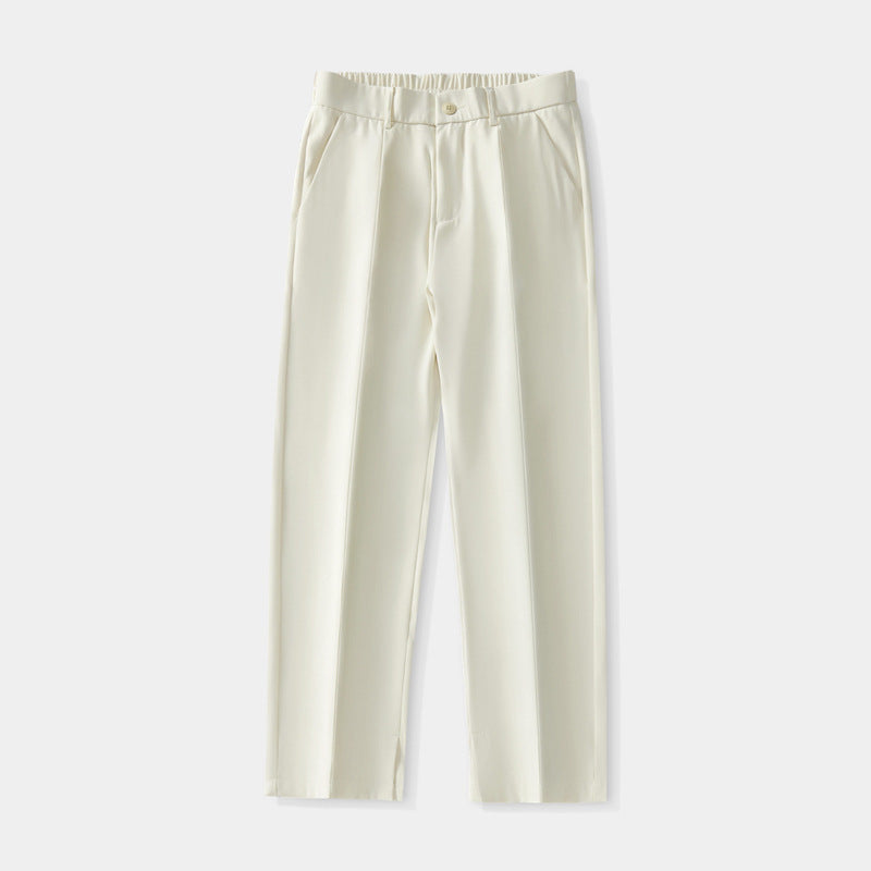 Pleated Linen Trousers