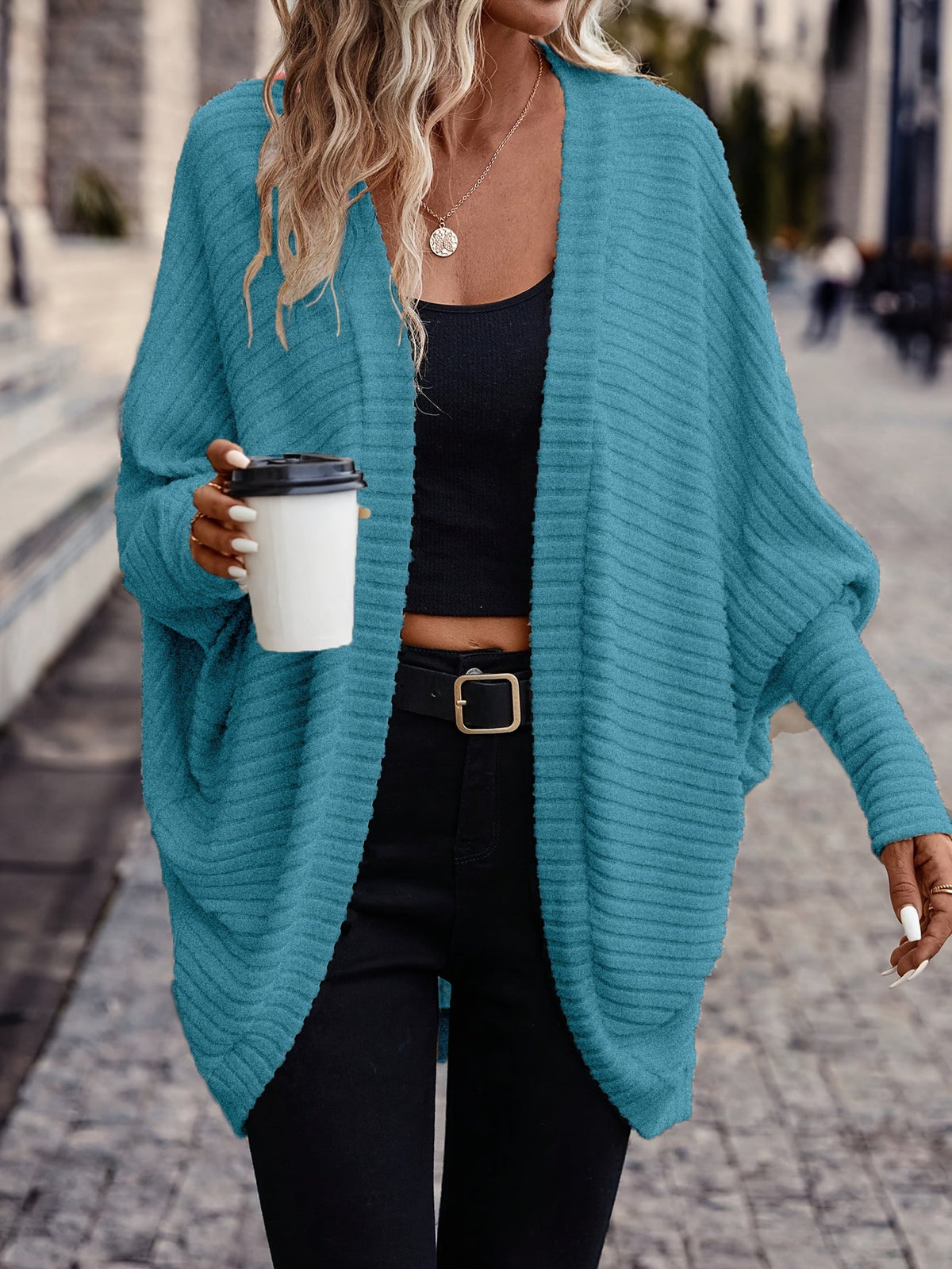 Maeve | Easygoing Open-Front Cardigan