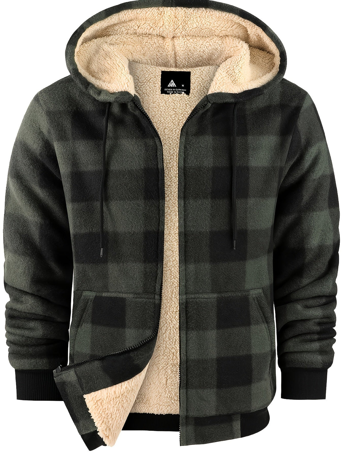 Colton | Sherpa-Lined Hooded Shirt Jacket