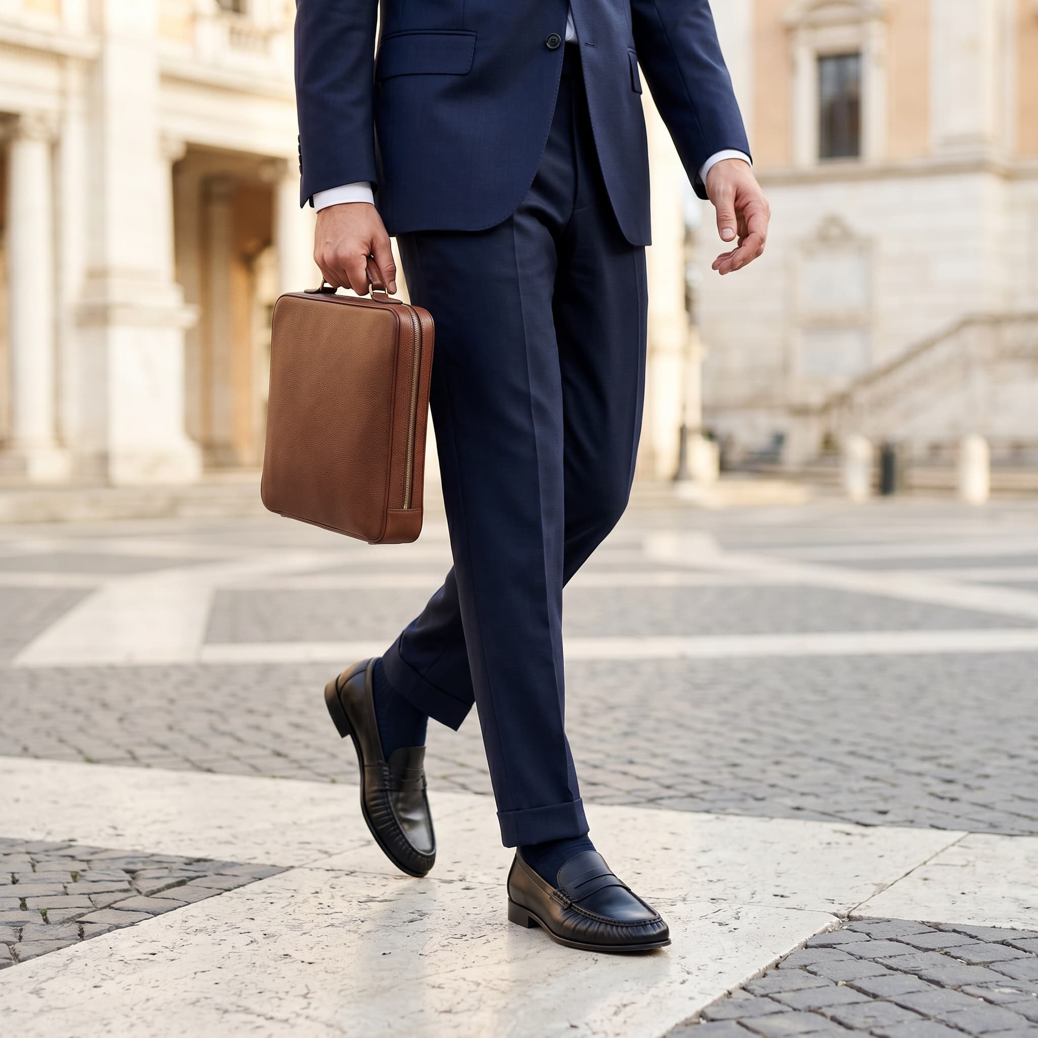 Grosvenor Leather Loafer