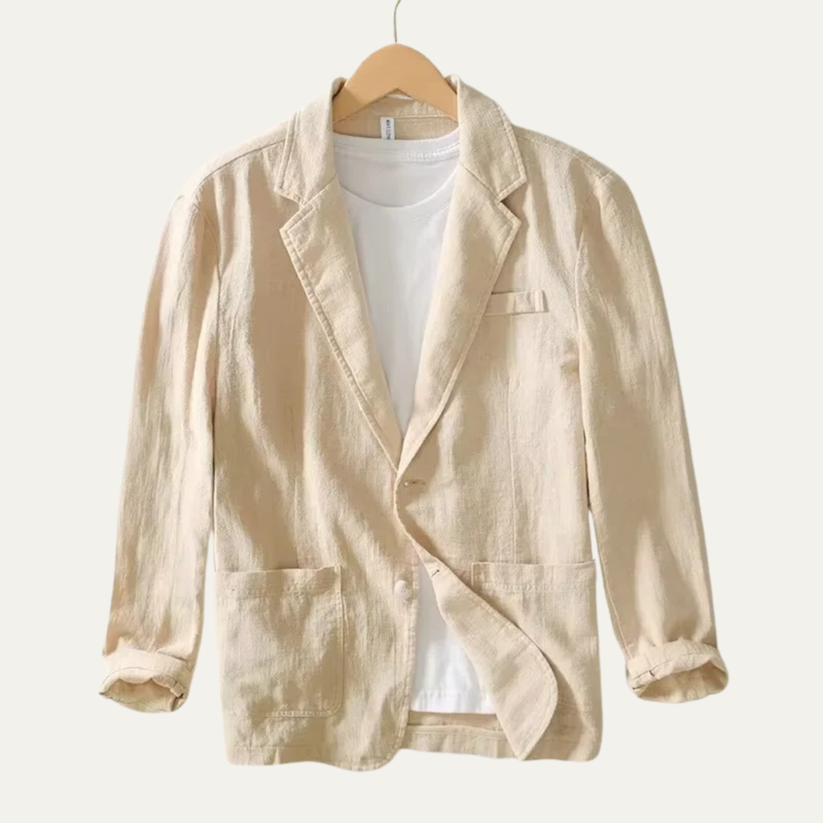 The Matera Men’s Lightweight Linen Blend Blazer