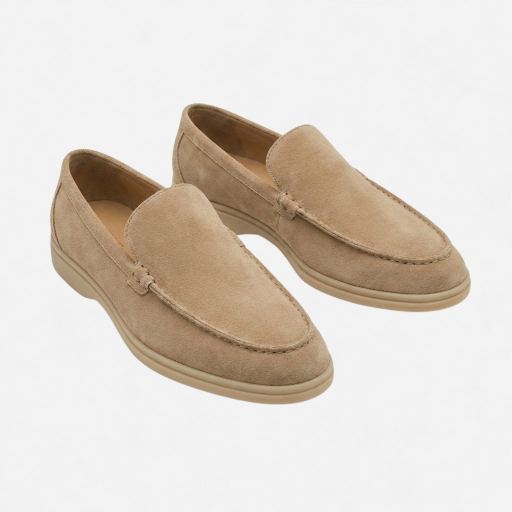 OLDMONEYLOOK | Men’s Classic Slip-On Suede Loafers