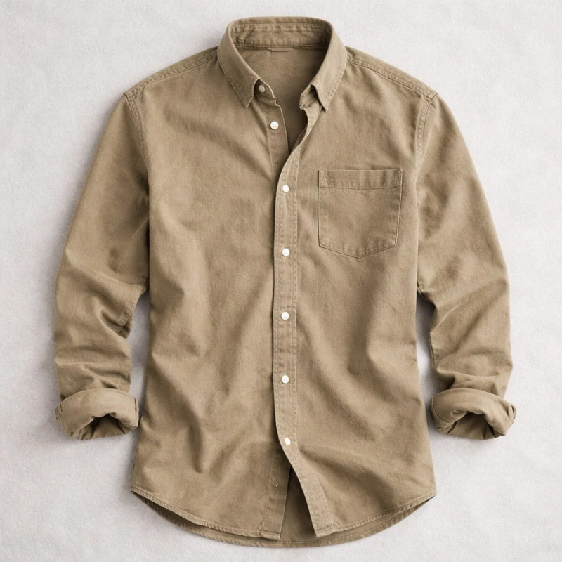 Shirt with Chest Pocket for Men