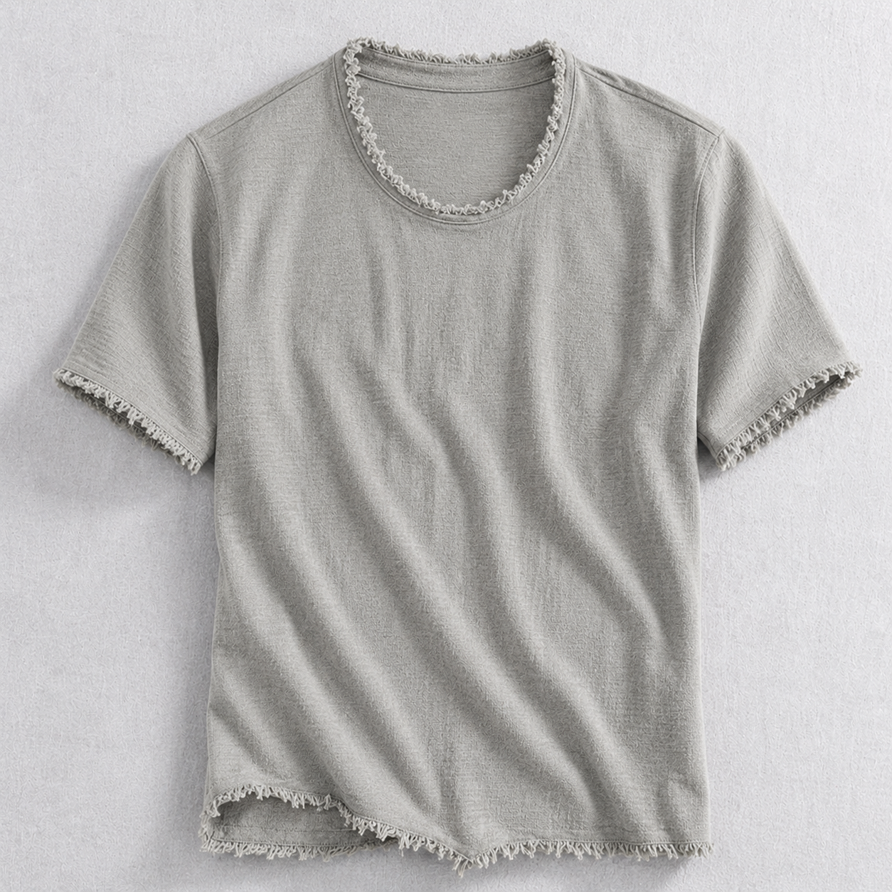 Harlow Frayed Edge Tee