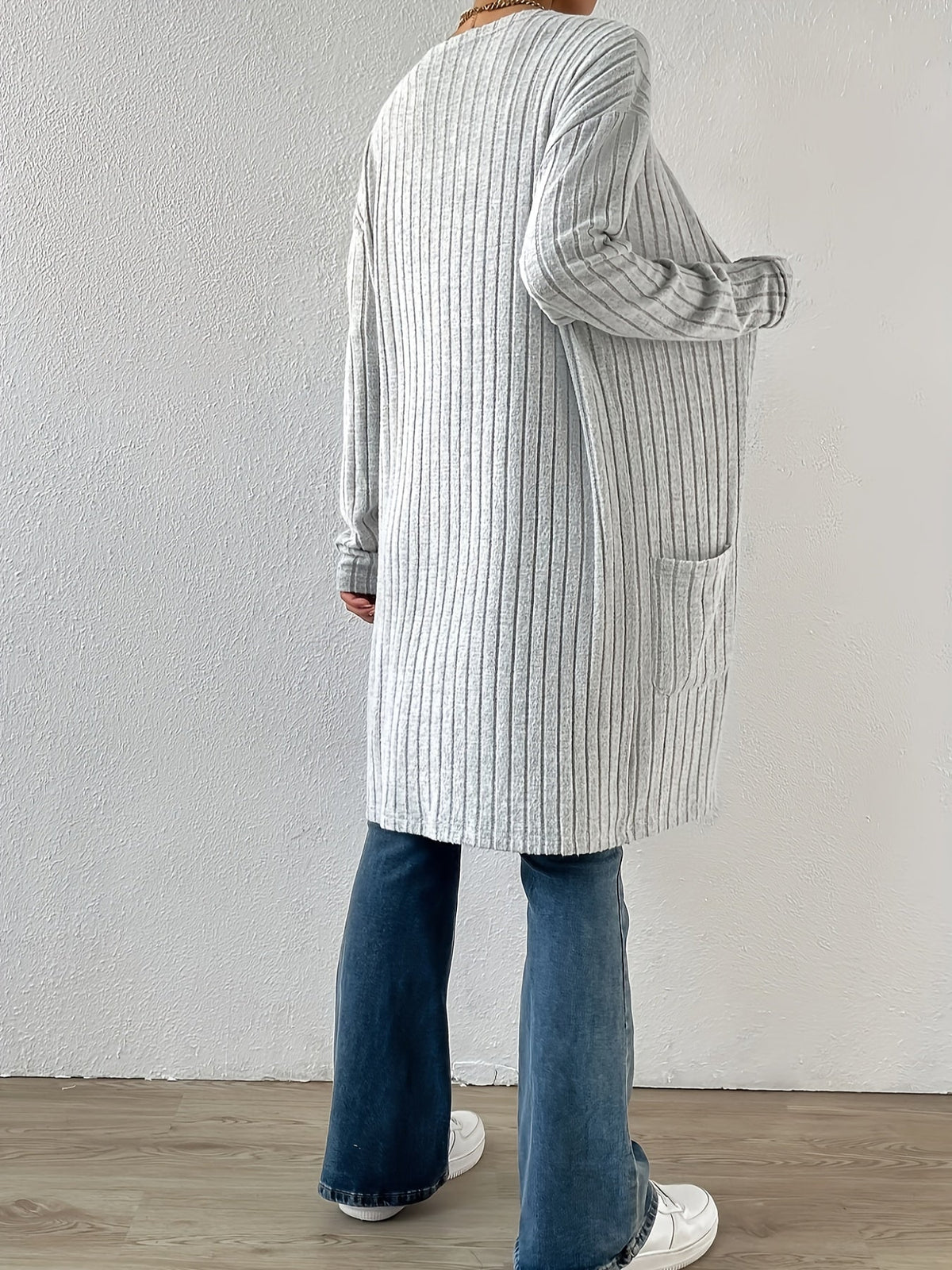 Lenora | Textured Open-Front Cardigan