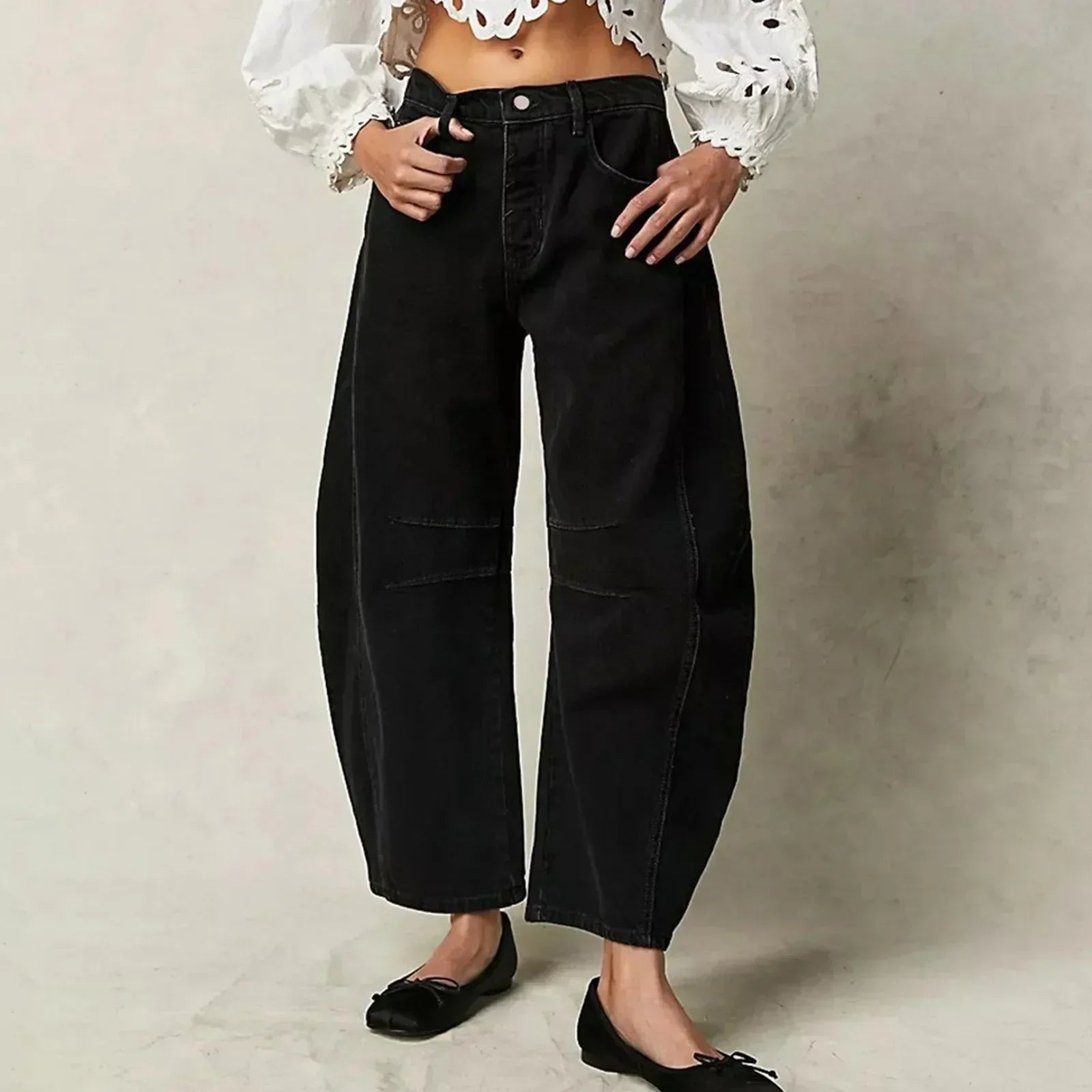 Comfortable Wide Trousers for Women with Relaxed Fit