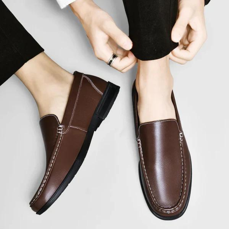 Italian Leather Loafers