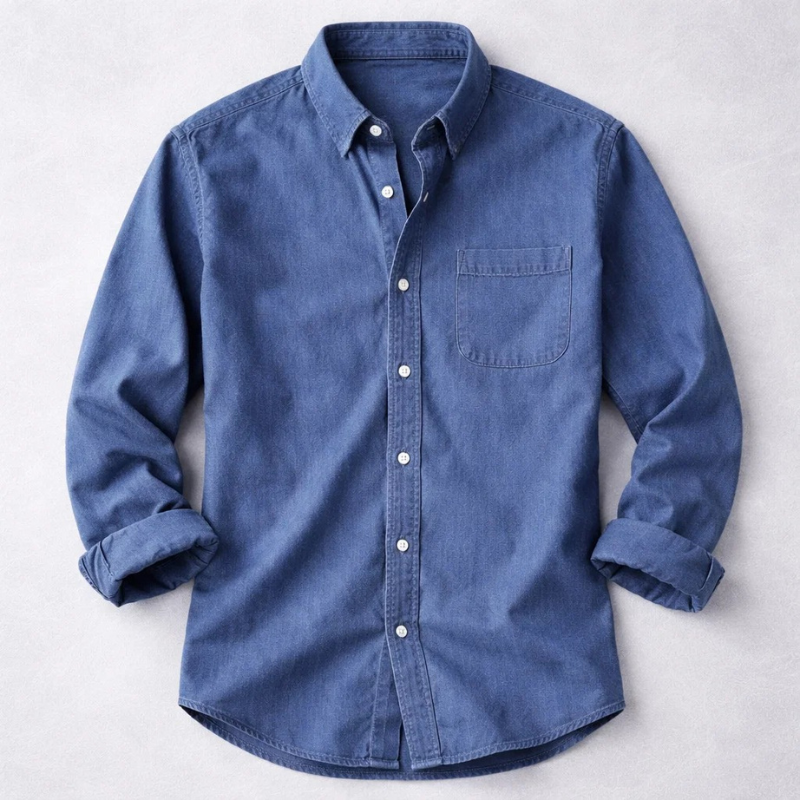 Shirt with Chest Pocket for Men