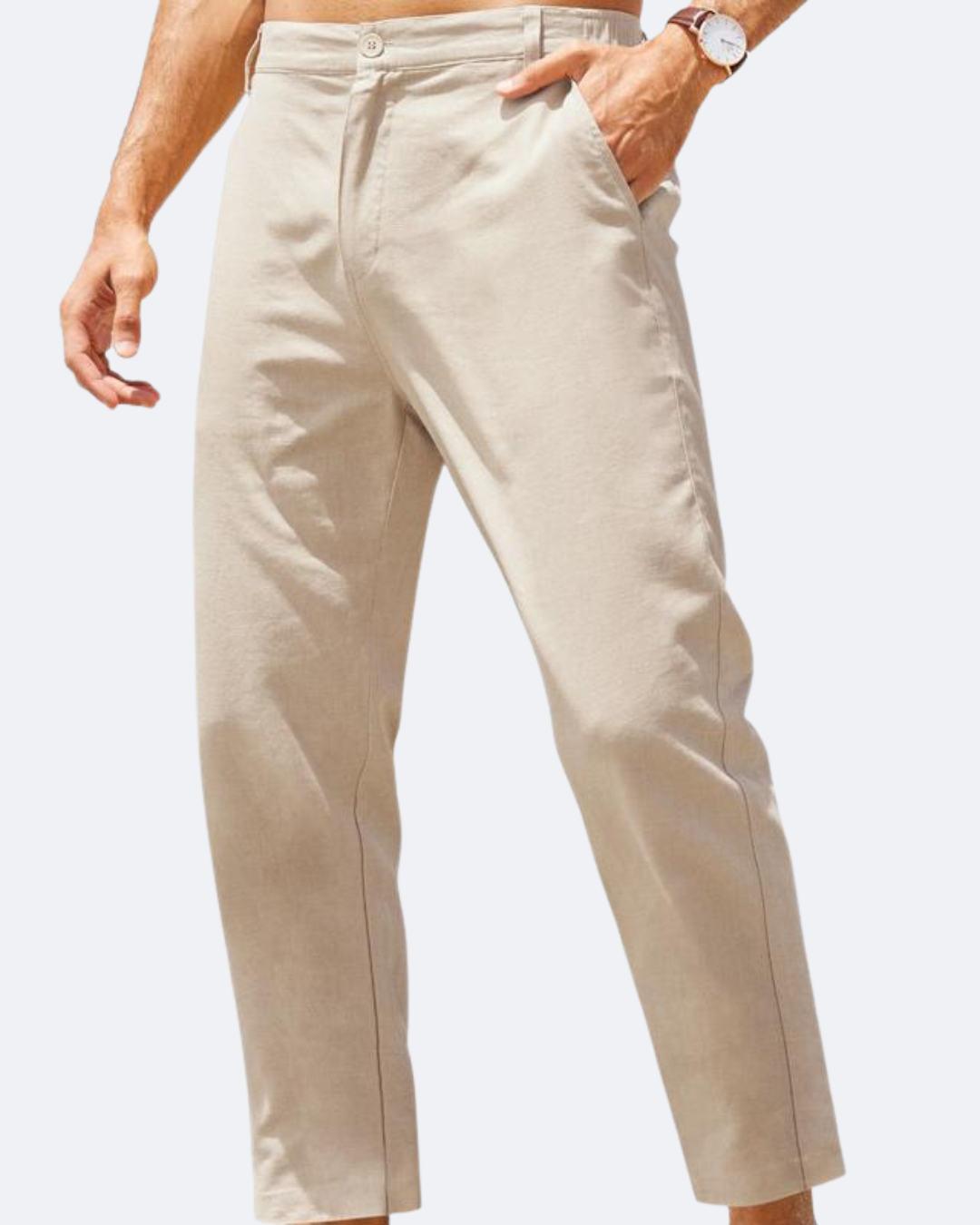 Marco Cotton Linen Trousers