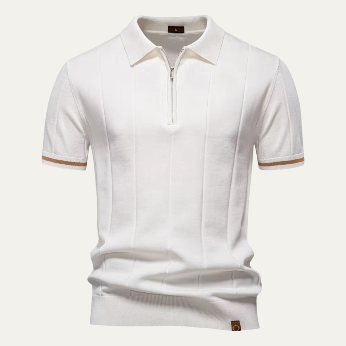 The Briarcliff Men’s Quarter Zip Polo Shirt