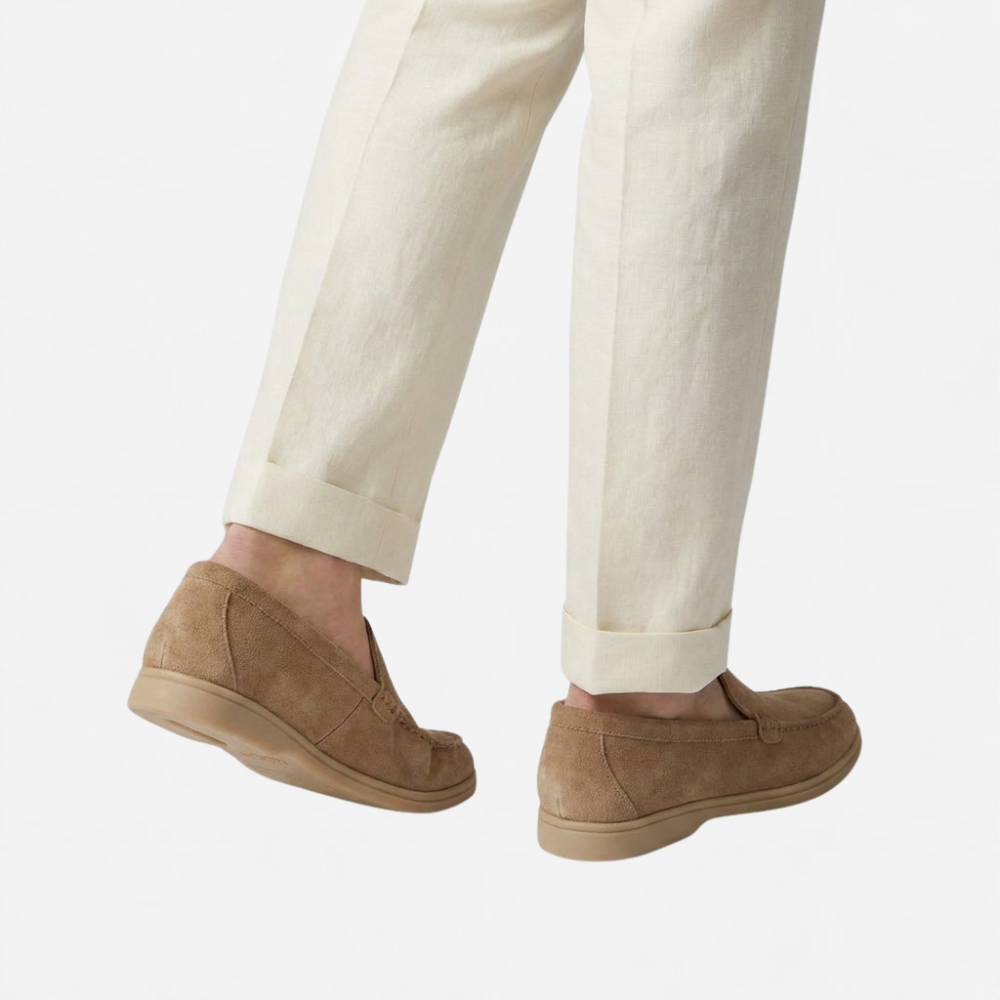 OLDMONEYLOOK | Men’s Classic Slip-On Suede Loafers