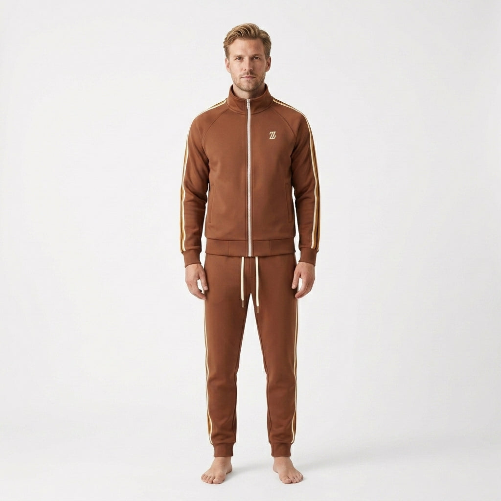 HOLLANDEN | SLIM FIT TRAINING SUIT SET FOR MEN
