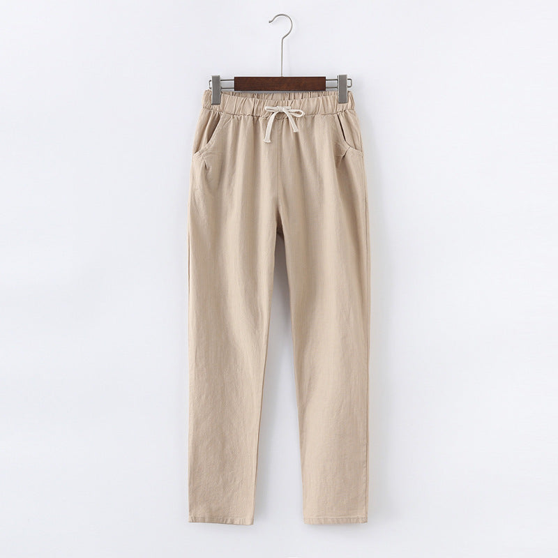 Women's Linen Trousers