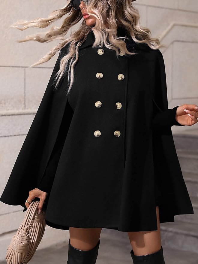 Chic Women's Cape Coat