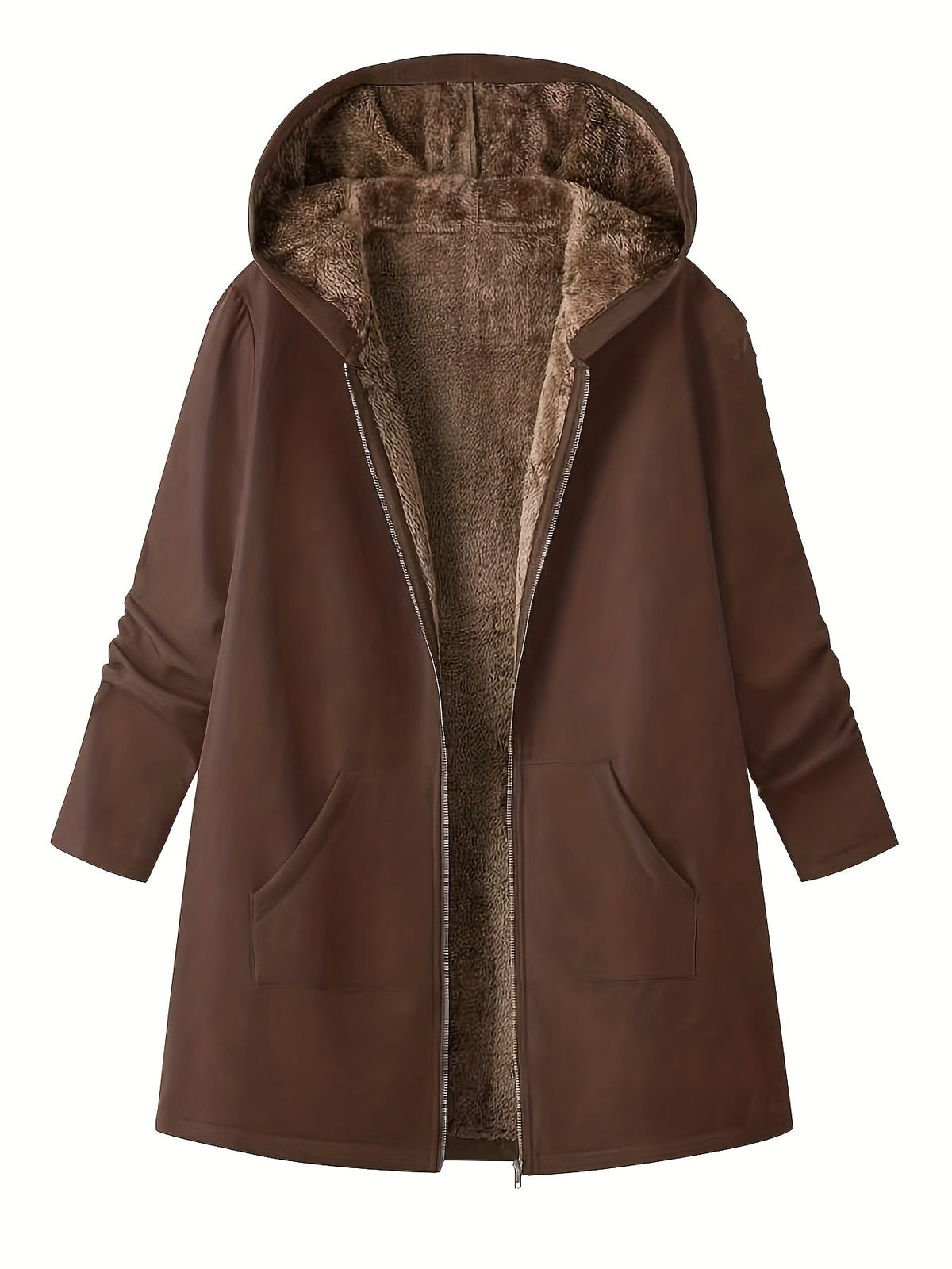 Fern | Extended Length Hooded Jacket