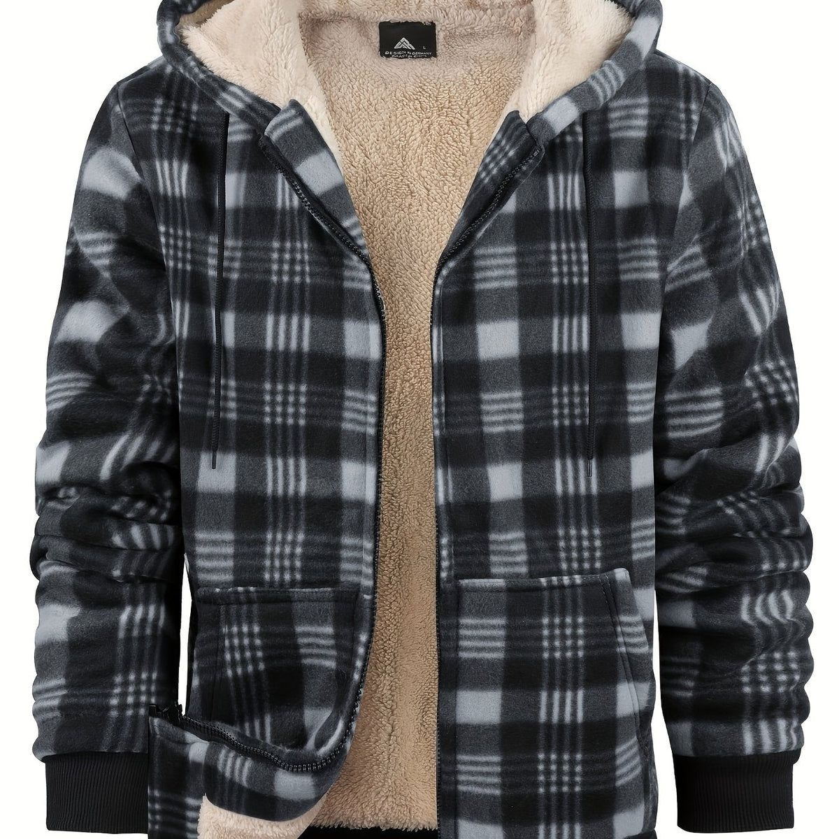 Colton | Sherpa-Lined Hooded Shirt Jacket