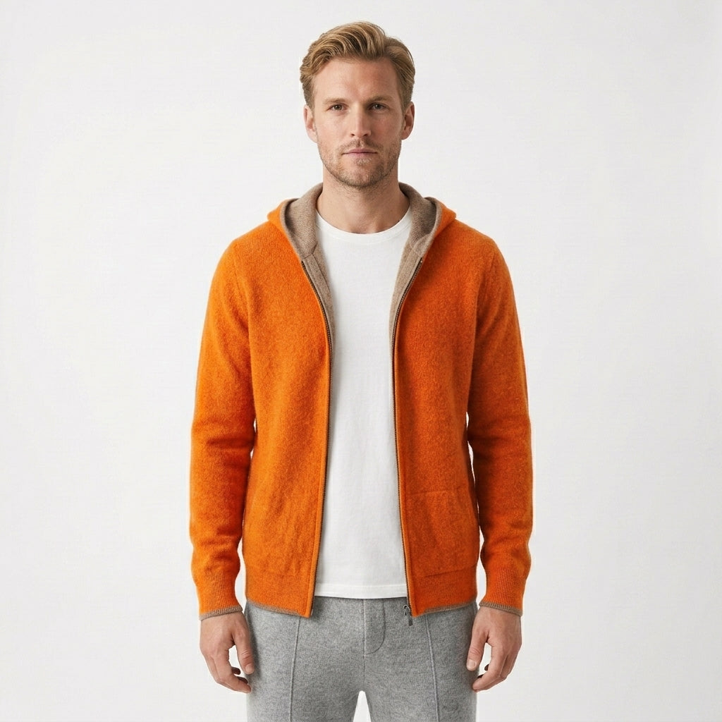 CASHMERE HOODIE FOR MEN