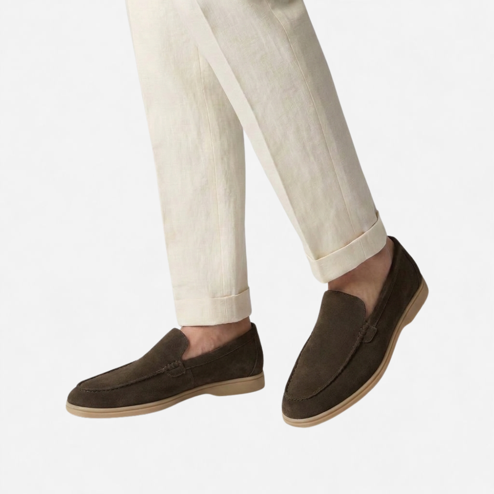 OLDMONEYLOOK | Men’s Classic Slip-On Suede Loafers