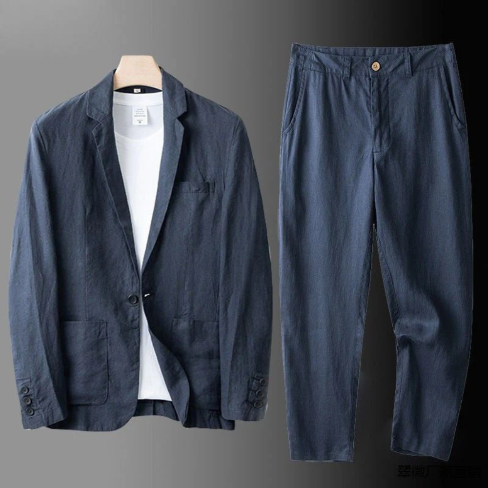 AMALFI Summer Linen Suit