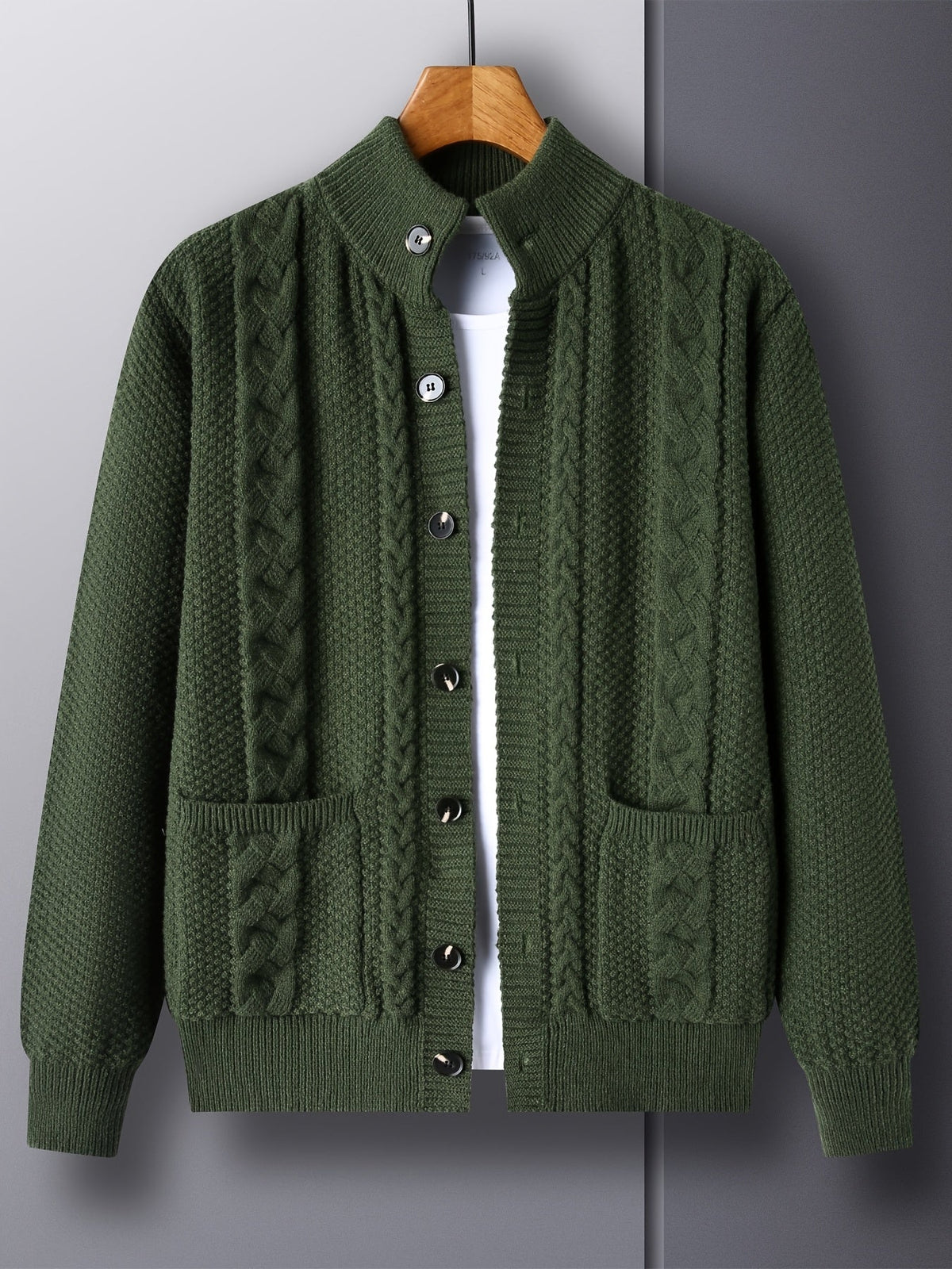 Percival | Textured Button-Up Cardigan