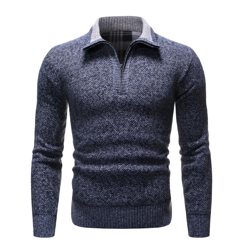 Casual Lapel Sweater