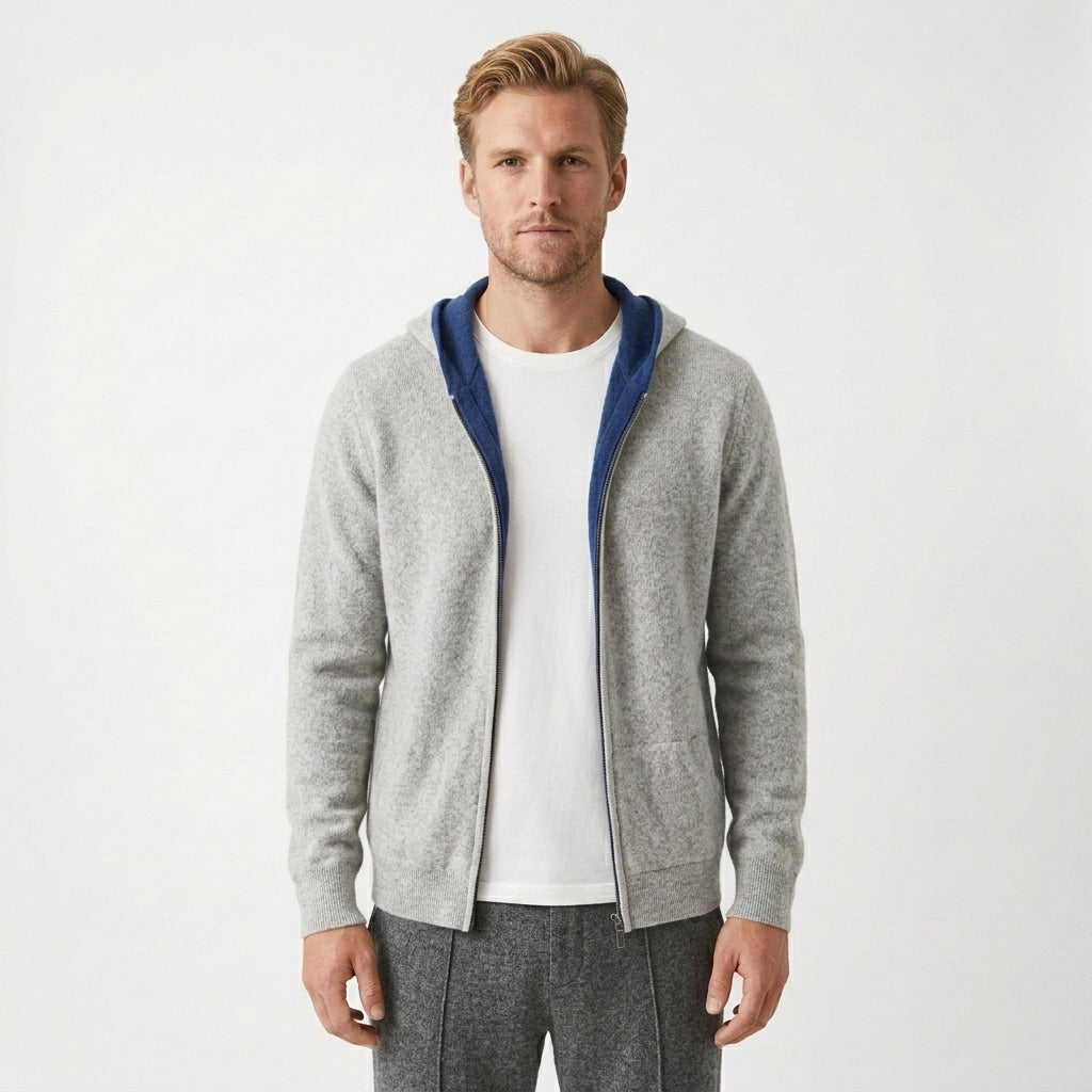 CASHMERE HOODIE FOR MEN