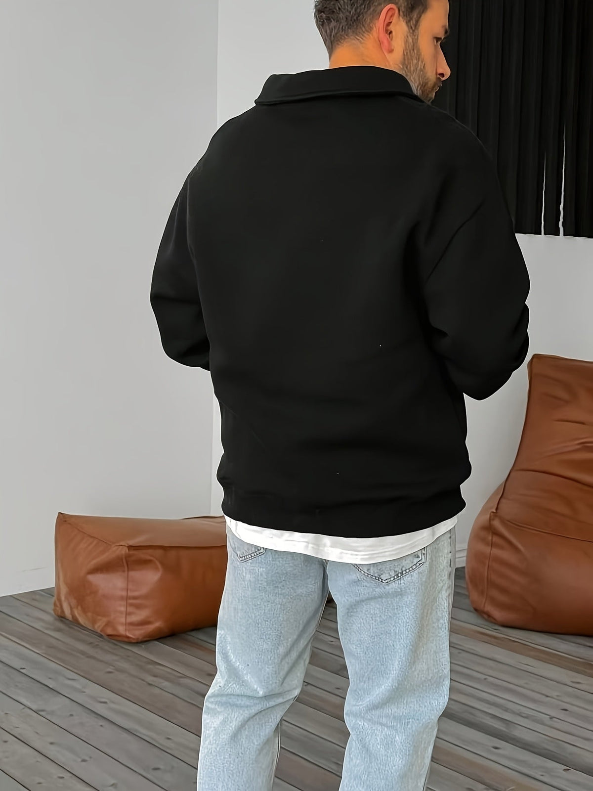 Gideon | Half-Zip Sweatshirt with Collar