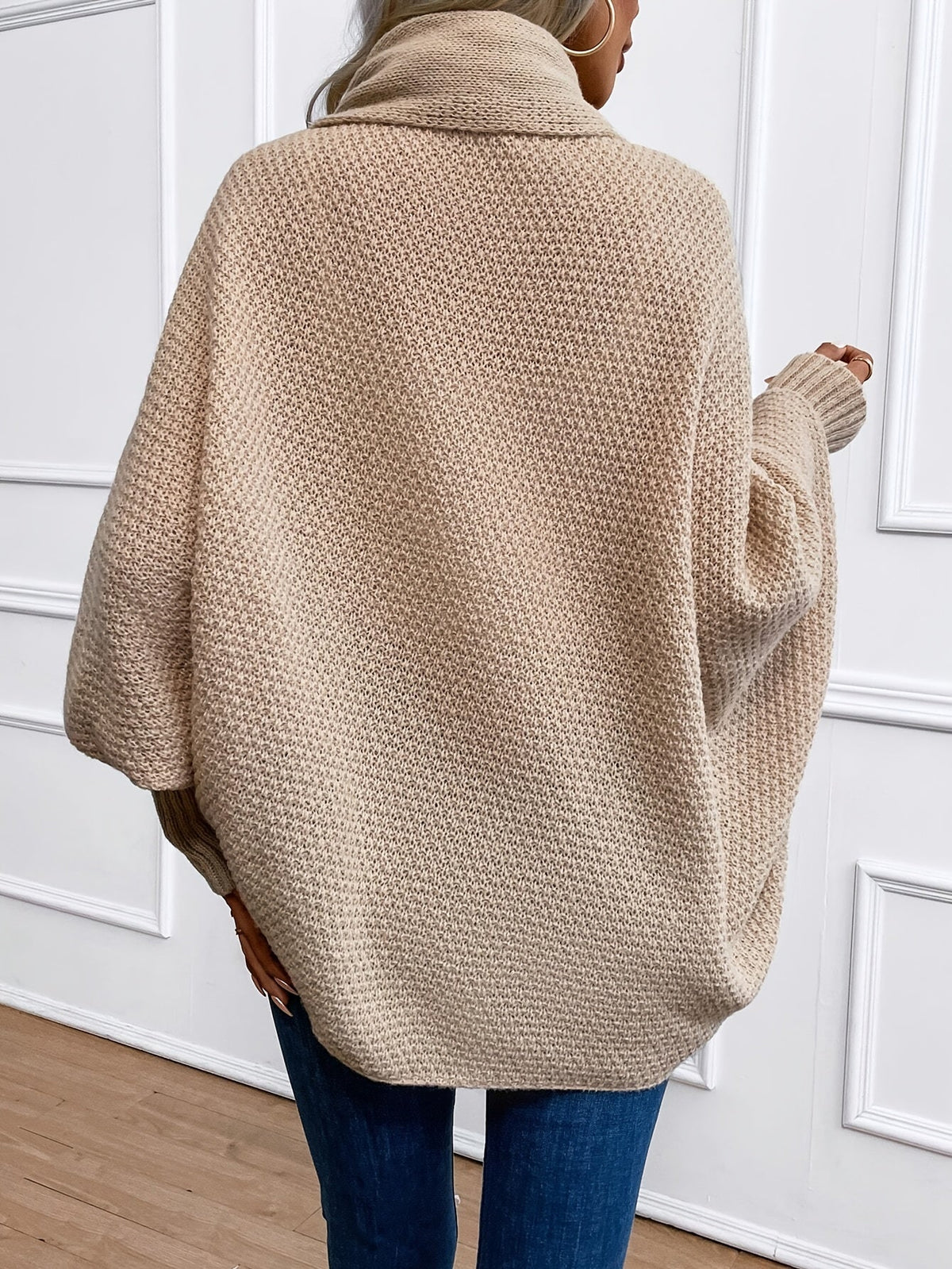 Eloise | Cozy Batwing Open-Front Cardigan
