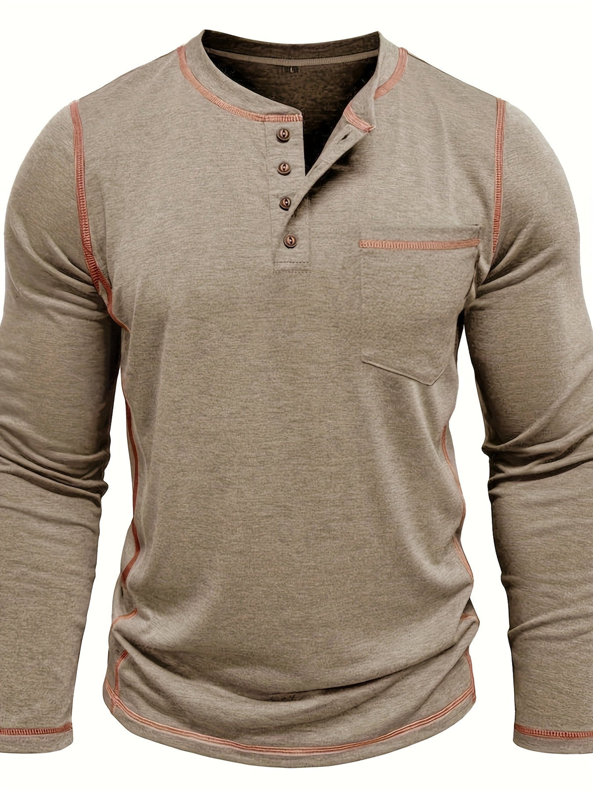 Kingsley | Timeless Long-Sleeve Henley Top