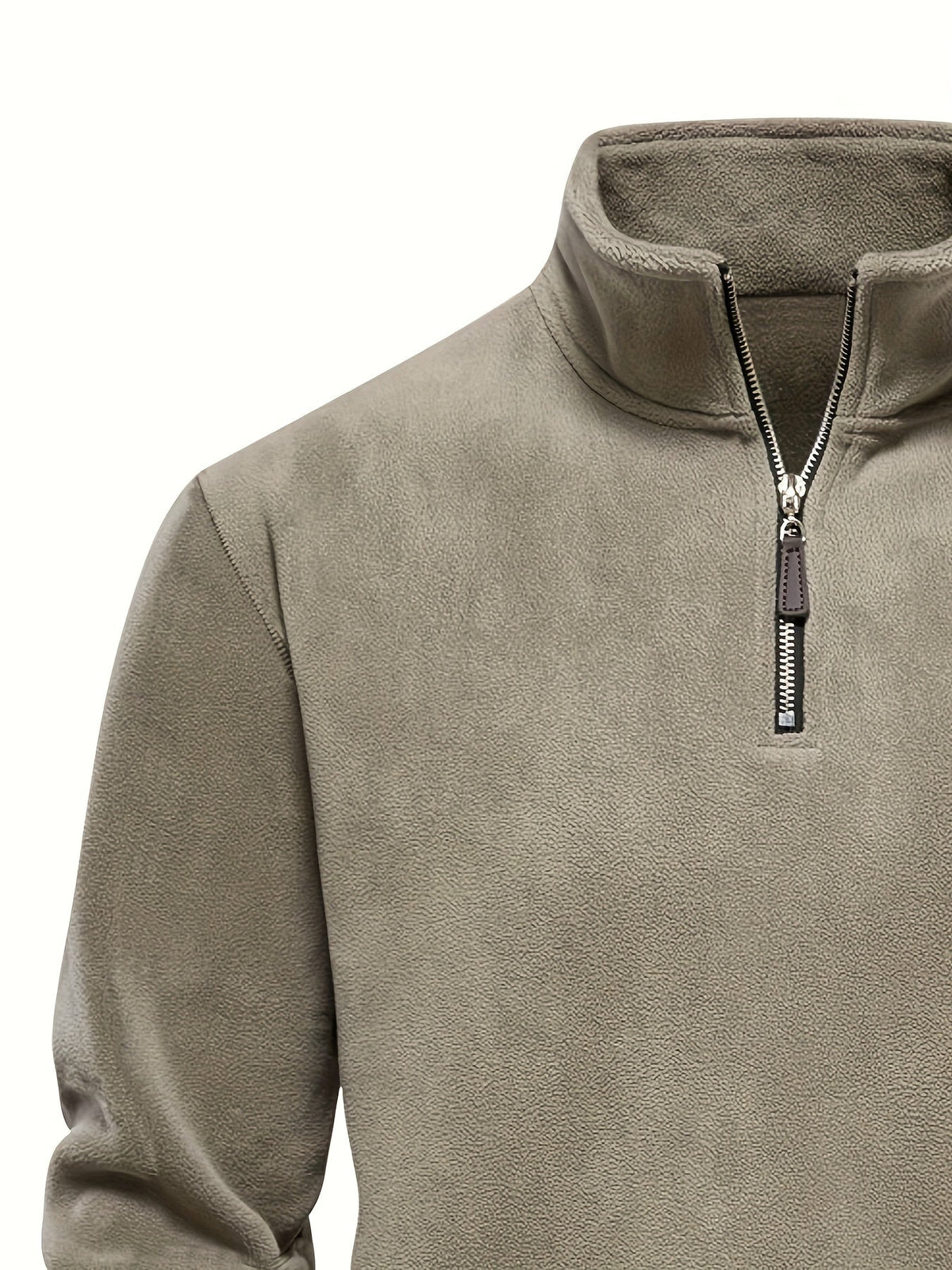 Fraser | Half-Zip Pullover with Stand Collar