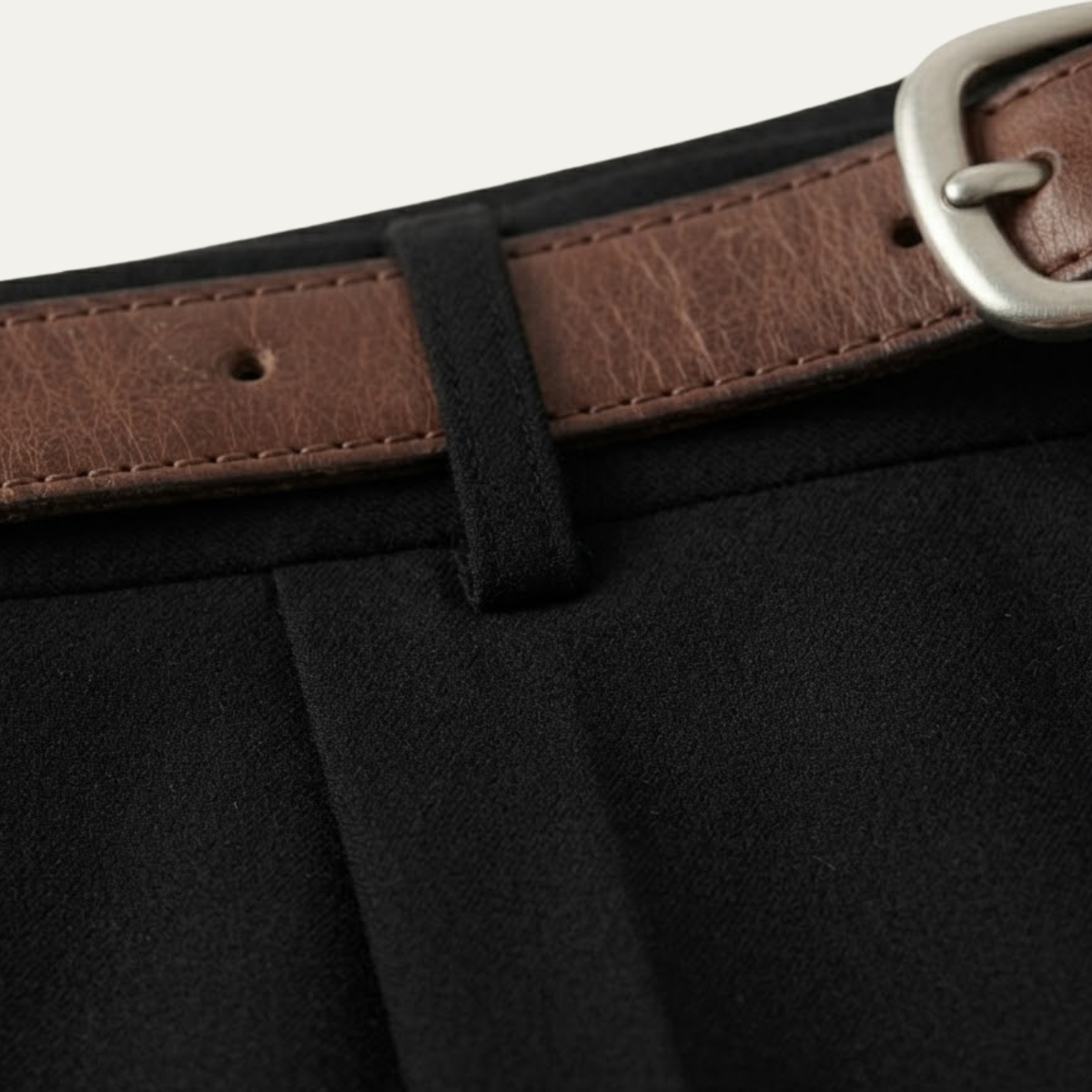 The Brookline Men’s Classic Straight Leg Loose Fit Linen Trousers