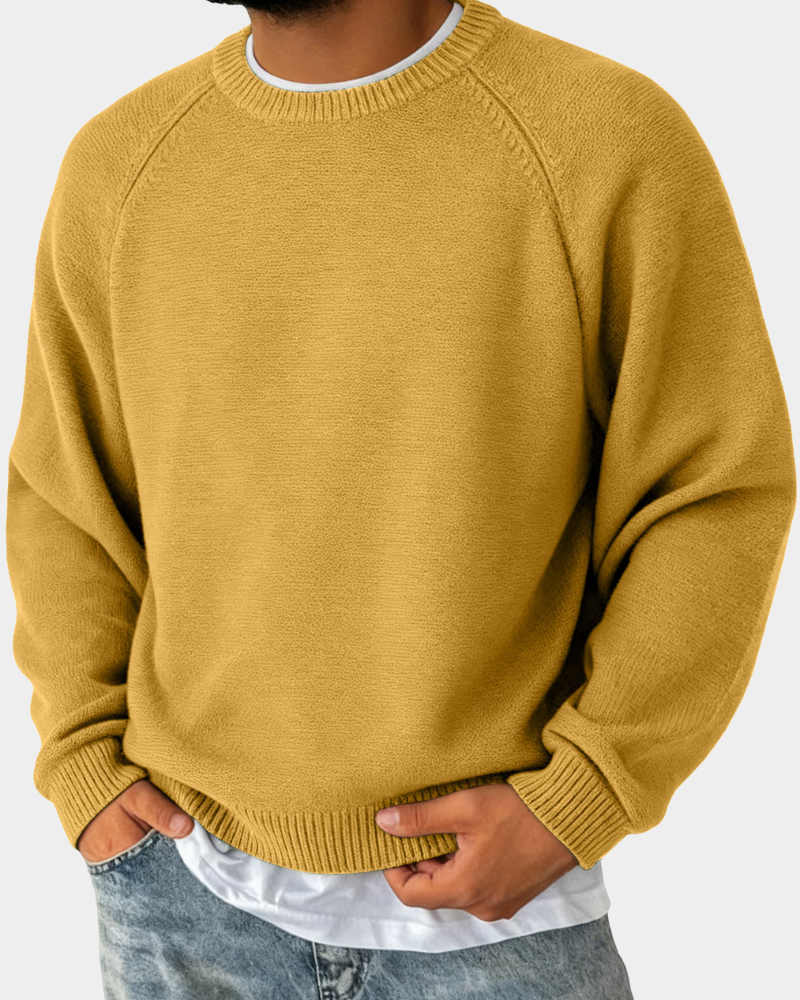 Men's Soft Crew Neck Sweater