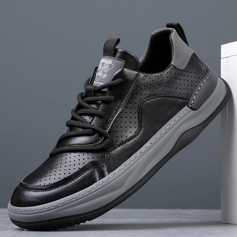 Italian Luxury Genuine Leather Sneakers