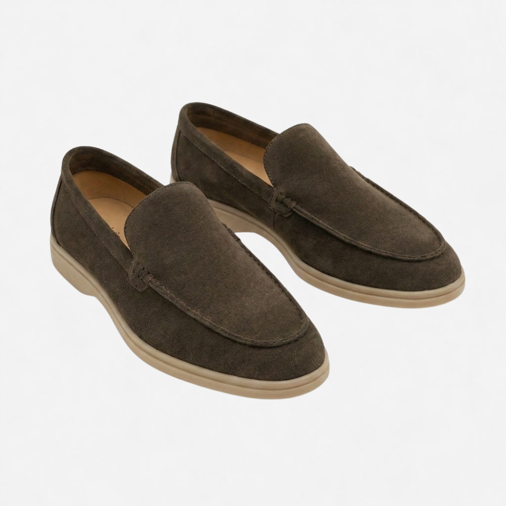 OLDMONEYLOOK | Men’s Classic Slip-On Suede Loafers