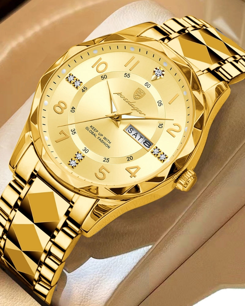 Classic Two-Tone Steel Watch