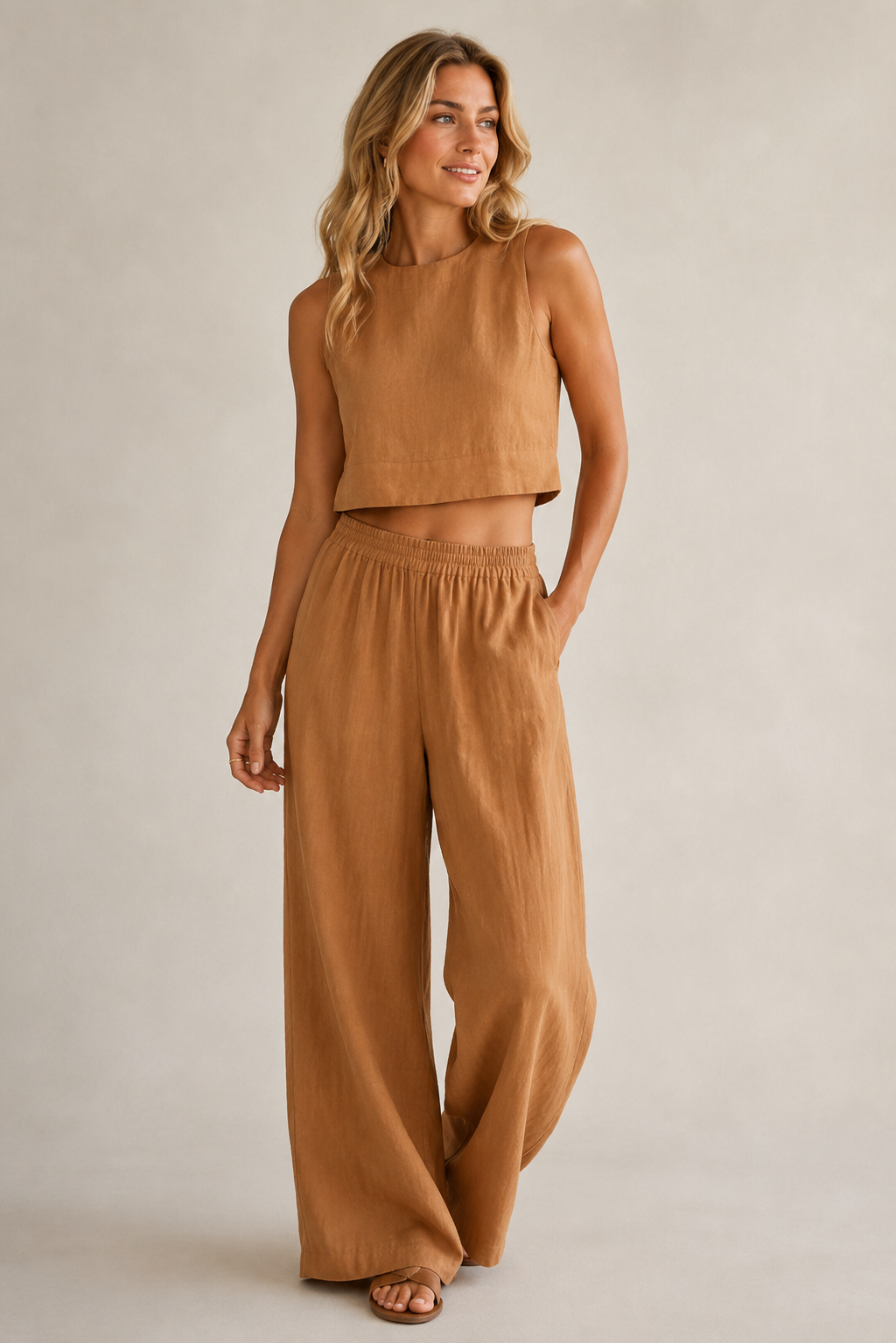 FRESH LABEL | Maya - Cotton Two-Piece Summer Set