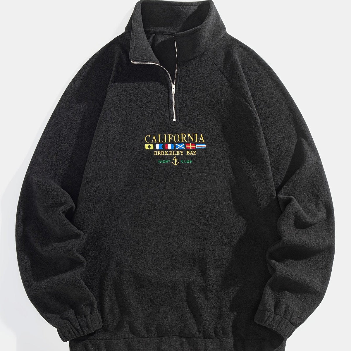 Nathan | High-Neck Quarter-Zip Sweatshirt