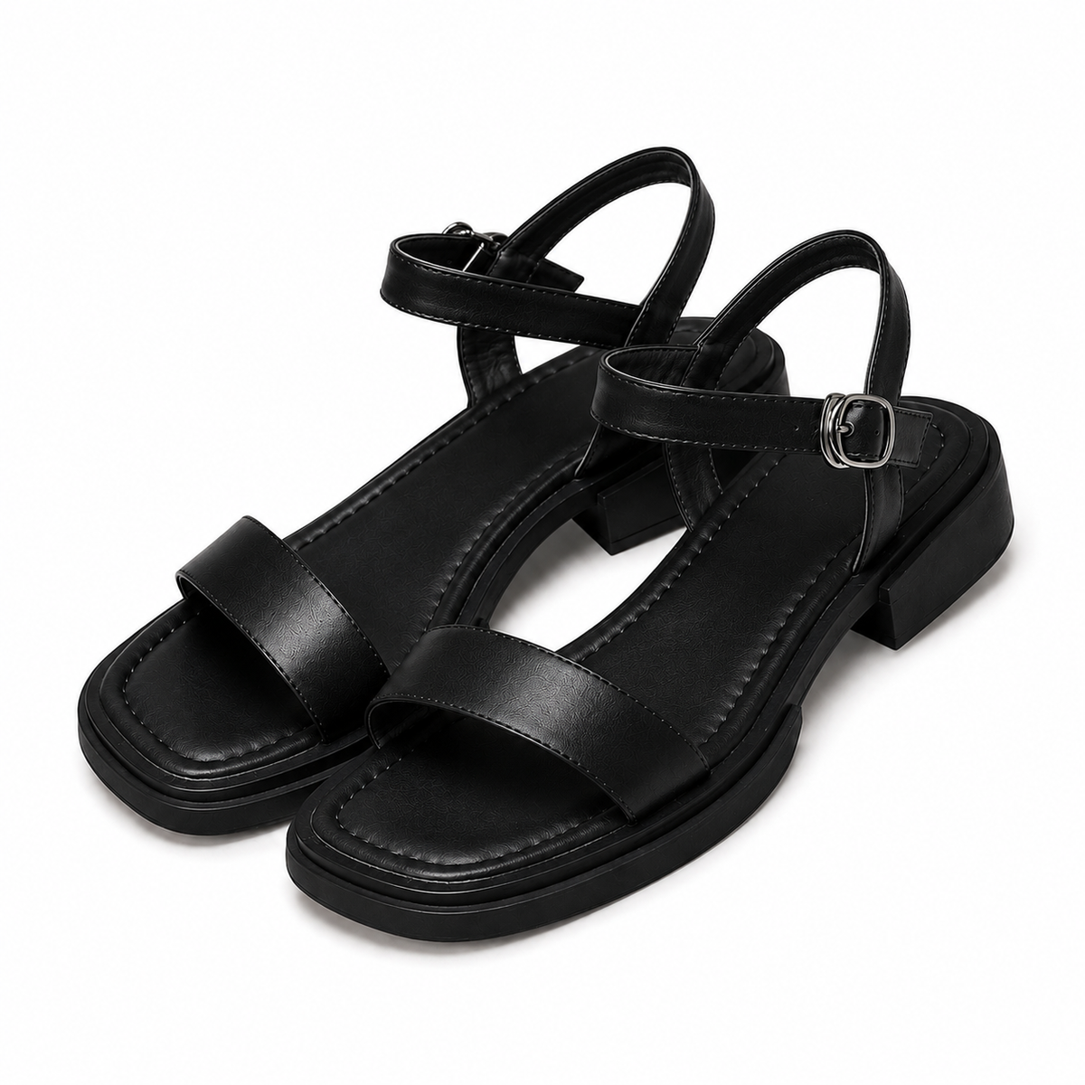 Jolene Sandals with Low Heel